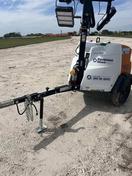 2024 Generac MLT2 Diesel, Flex Switch 120V Input, Powerzone Controller, 
(4) 320W LED Lights, 4kW Generator, 39.9 Gal Fuel Tank, 2" Ball, T3