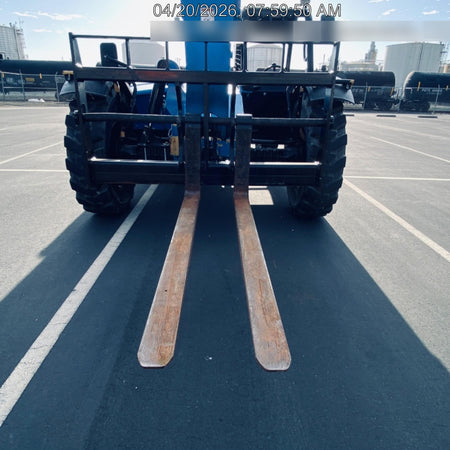 2019 Genie GTH-636 Canopy, Solid RT Tires, LED Work Lights, Beacon 60" QA Carriage, 48" Forks