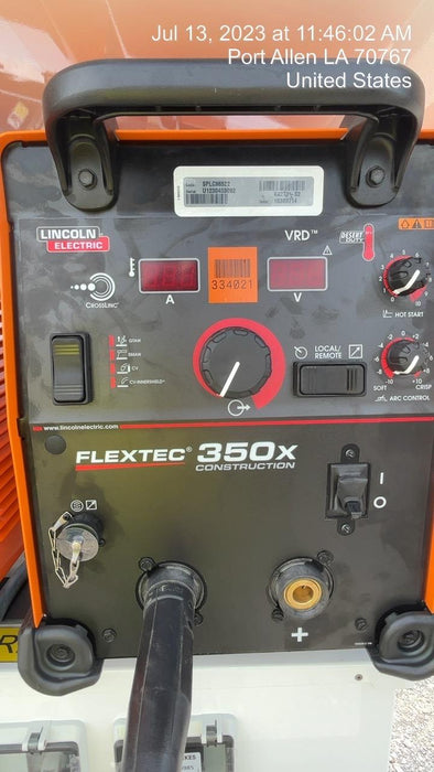 2023 LINCOLN ELECTRIC FLEXTEC 350X