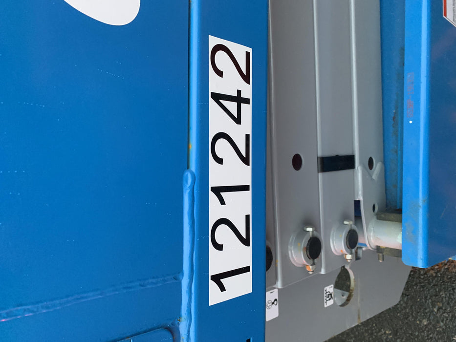 2020 Genie GS-1930 Solid Non Marking Tires, Beacon, Folding rails with half height swing gate, Telematics