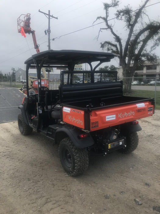 2022 Kubota RTV-X1140W-H Plastic Canopy, Windshield Acrylic Clear, LED Strobe Light, Wire Harness Kit, Back up Alarm