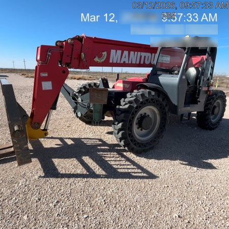 2018 Manitou MTA10055 MTA10055 - 120 HP T4, Canopy, Worklights/Strobe, Beacon, 66" Carriage, 60" Forks, Solid Tires, Lift Hook, Aux Hydraulics