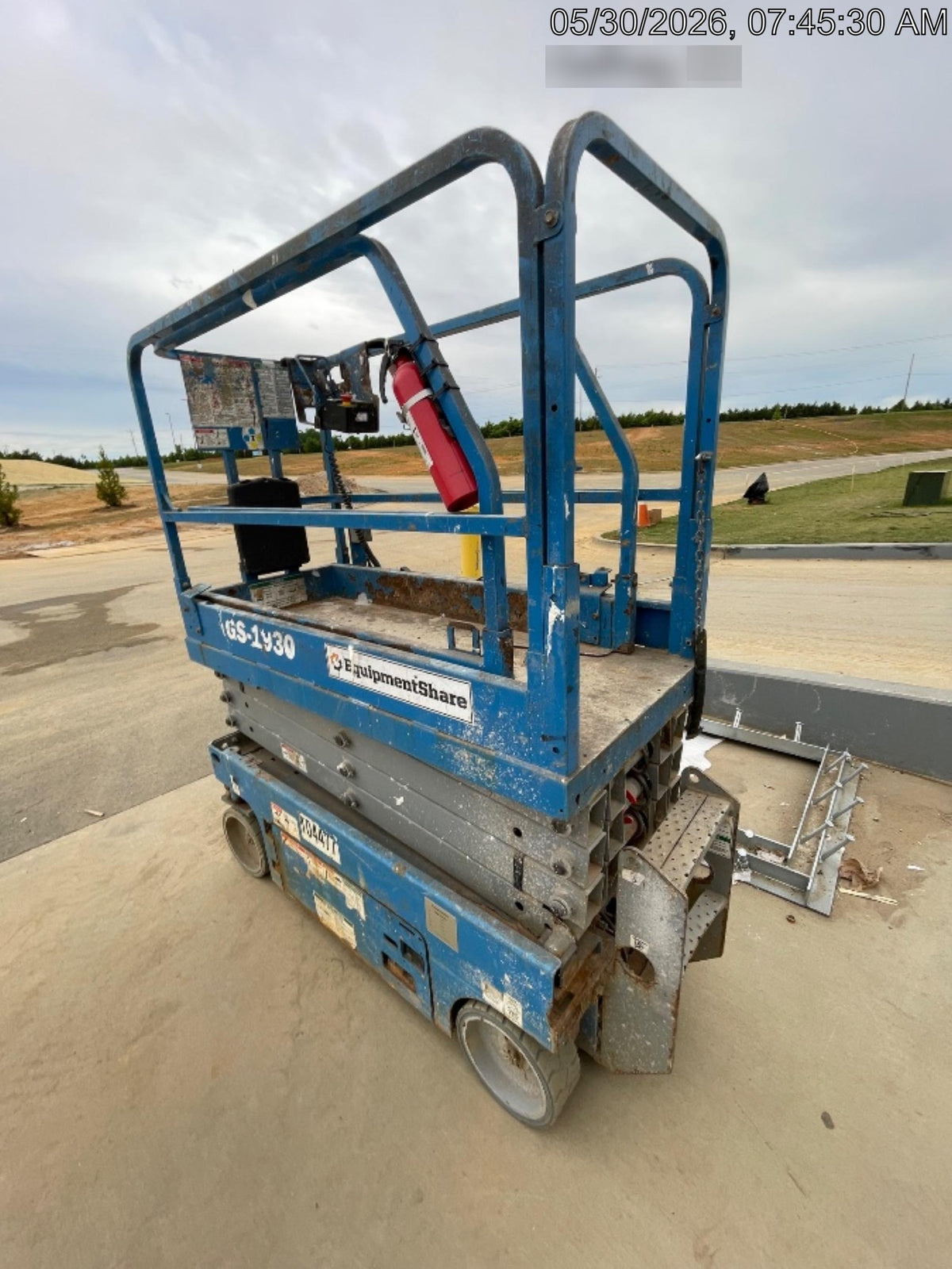2020 Genie GS-1930 Fixed rails with chain entry gate - Pre A92.20