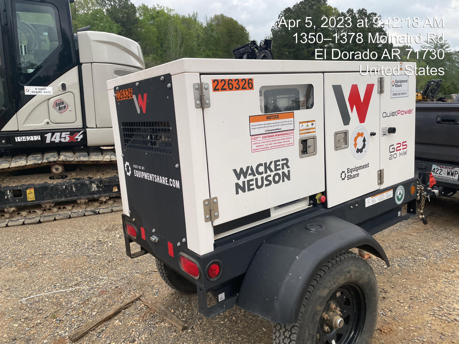 2022 WACKER NEUSON G25