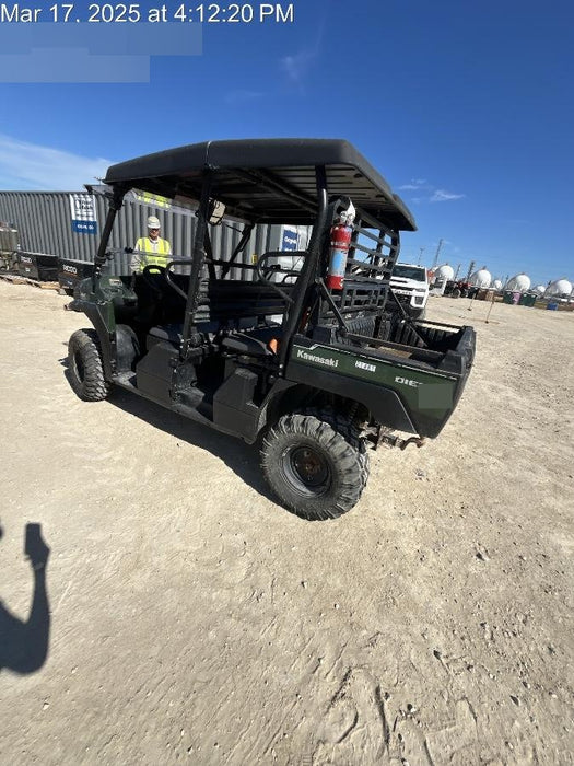 2019 Kawasaki MULE PRO-DX Kawasaki Mule 4x4 Diesel UTV w/Hard Top, Windshield, Beacon, Backup Alarm, ES Keypad/Hardware Installed