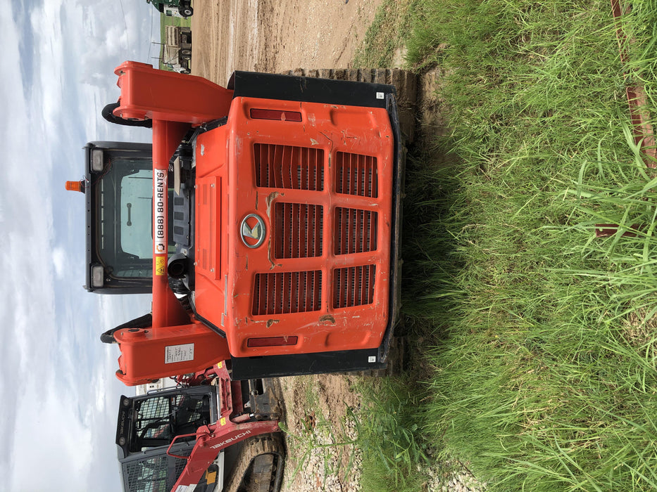 2019 Kubota SVL95-2SC Cab/Heat/Air, Standard Tracks, Standard Flow, Hydraulic QC 80" HD w/ Smooth Cutting Edge