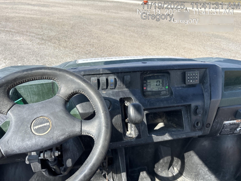 2019 Kawasaki Mule PRO-DXT Standard Options, Backup Alarm, Beacon, Plastic Hard Top, Poly Windshield, Horn Kit