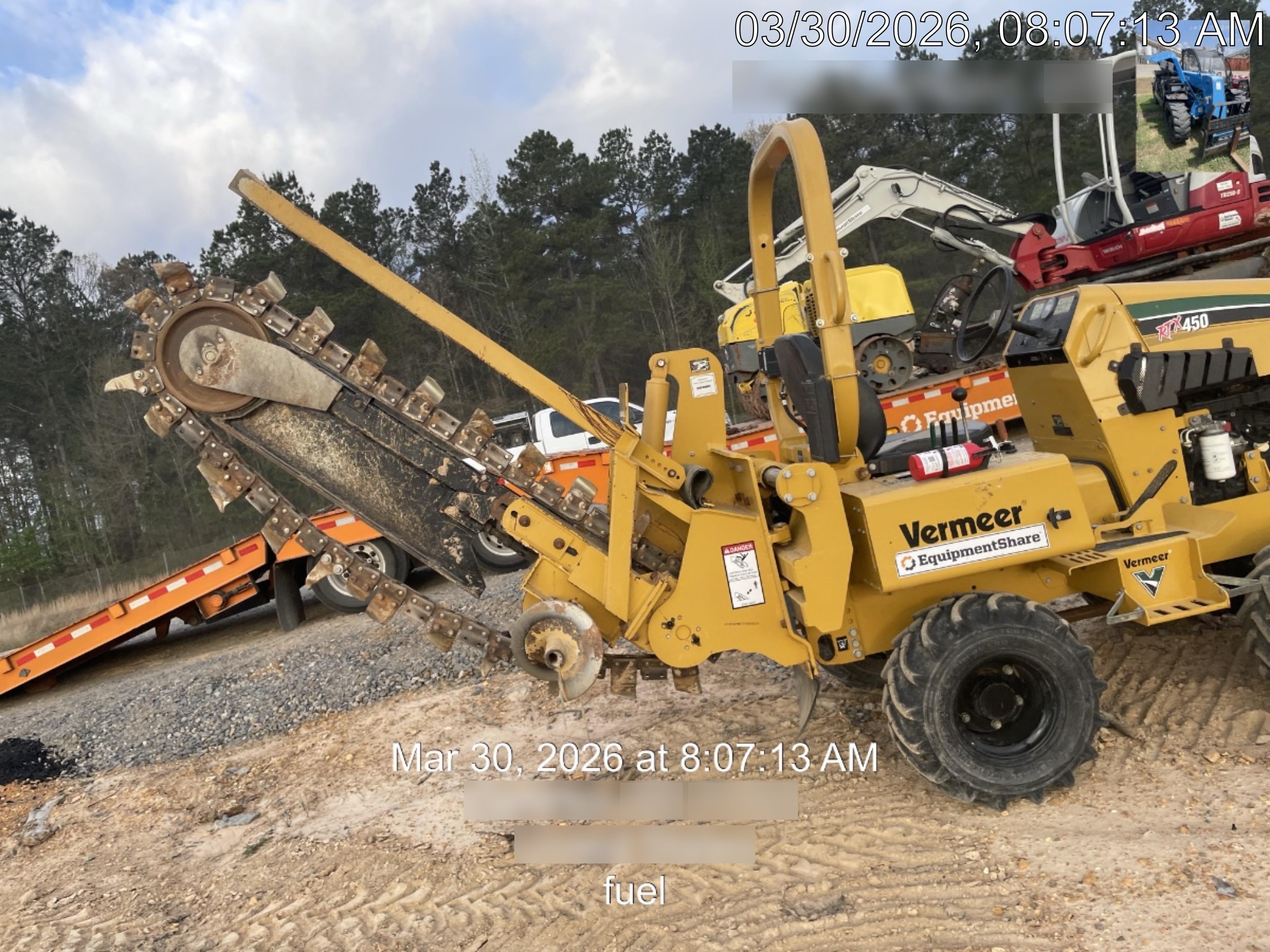 2022 VERMEER RTX450