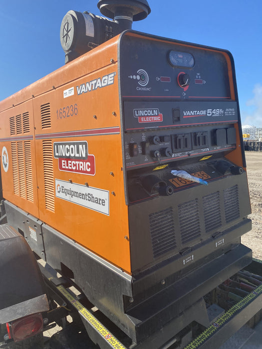 2021 Lincoln Electric Vantage 549X Ready Pak 3, ORANGE (includes trailer, cable rack, fender light kit)