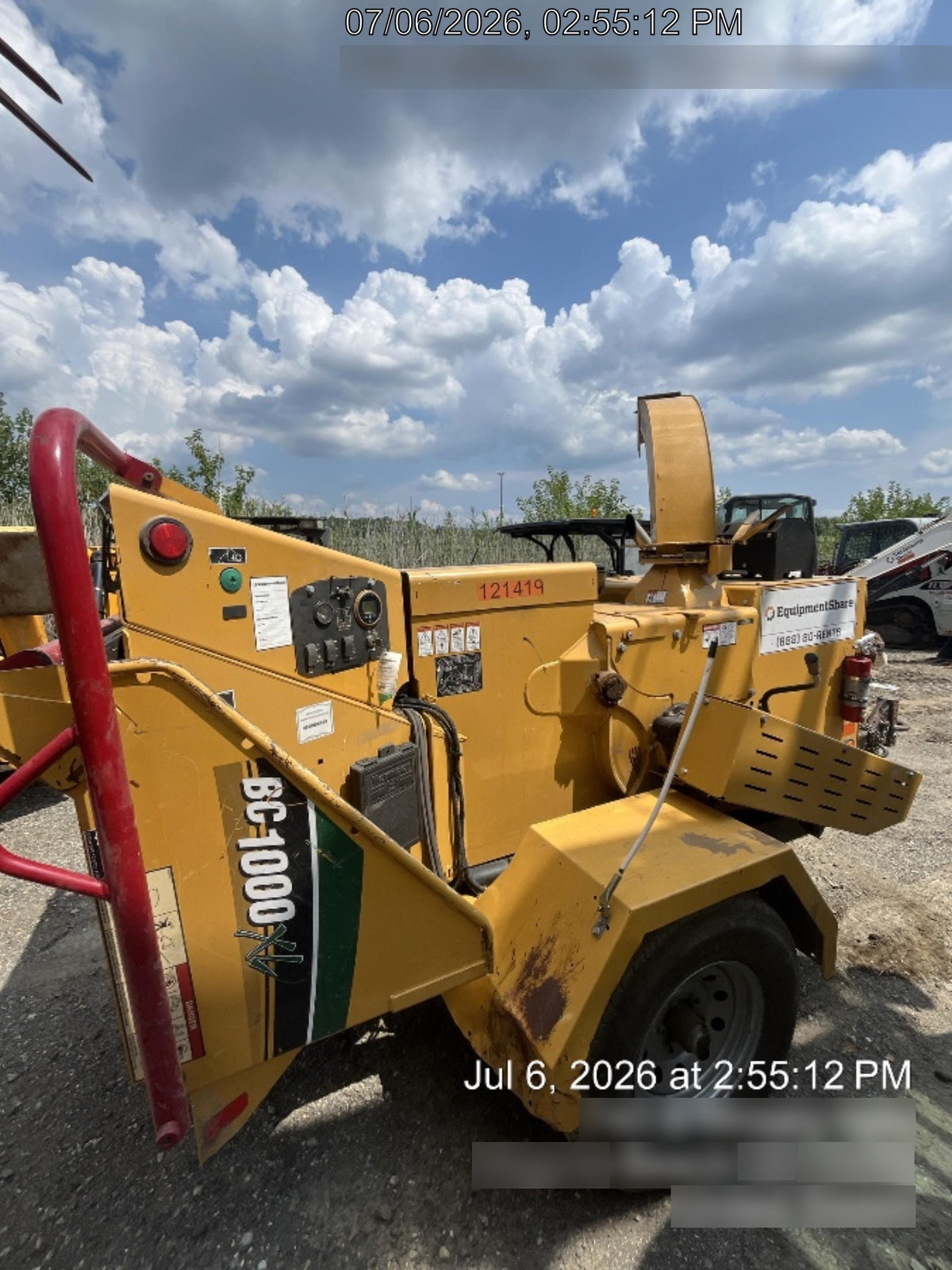 2020 VERMEER BC1000XL Diesel