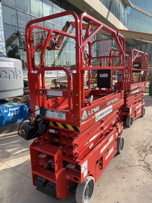 2021 Lgmg AS1932E Electric Drive, Solid Non Marking Tires, Dual Beacons