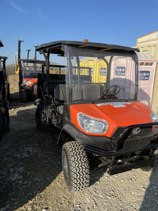 2022 Kubota RTV-X1140W-H Plastic Canopy, Windshield Acrylic Clear, LED Strobe Light, Wire Harness Kit, Back up Alarm