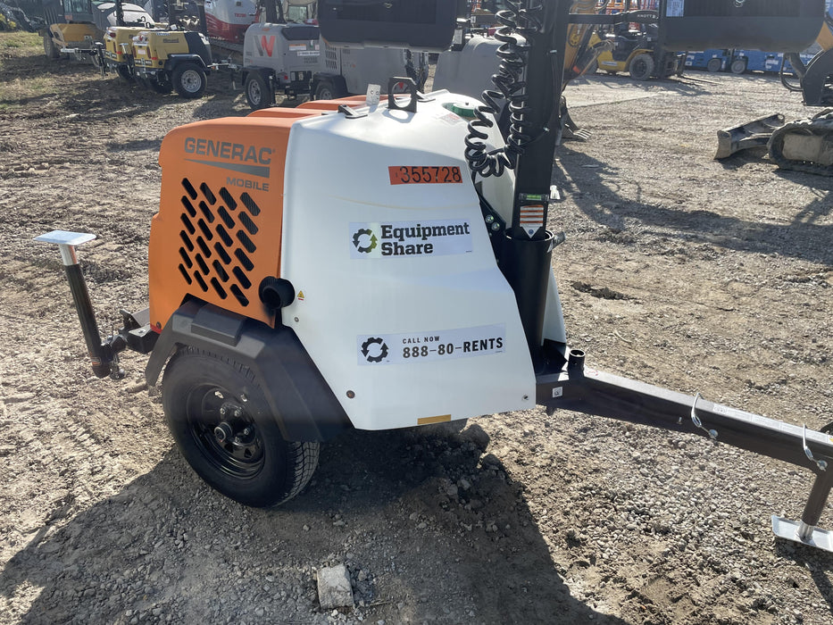 2023 Generac MLT2 Diesel, Flex Switch 120V Input, Powerzone Controller, 
(4) 320W LED Lights, 4kW Generator, 39.9 Gal Fuel Tank, 2" Ball, T3