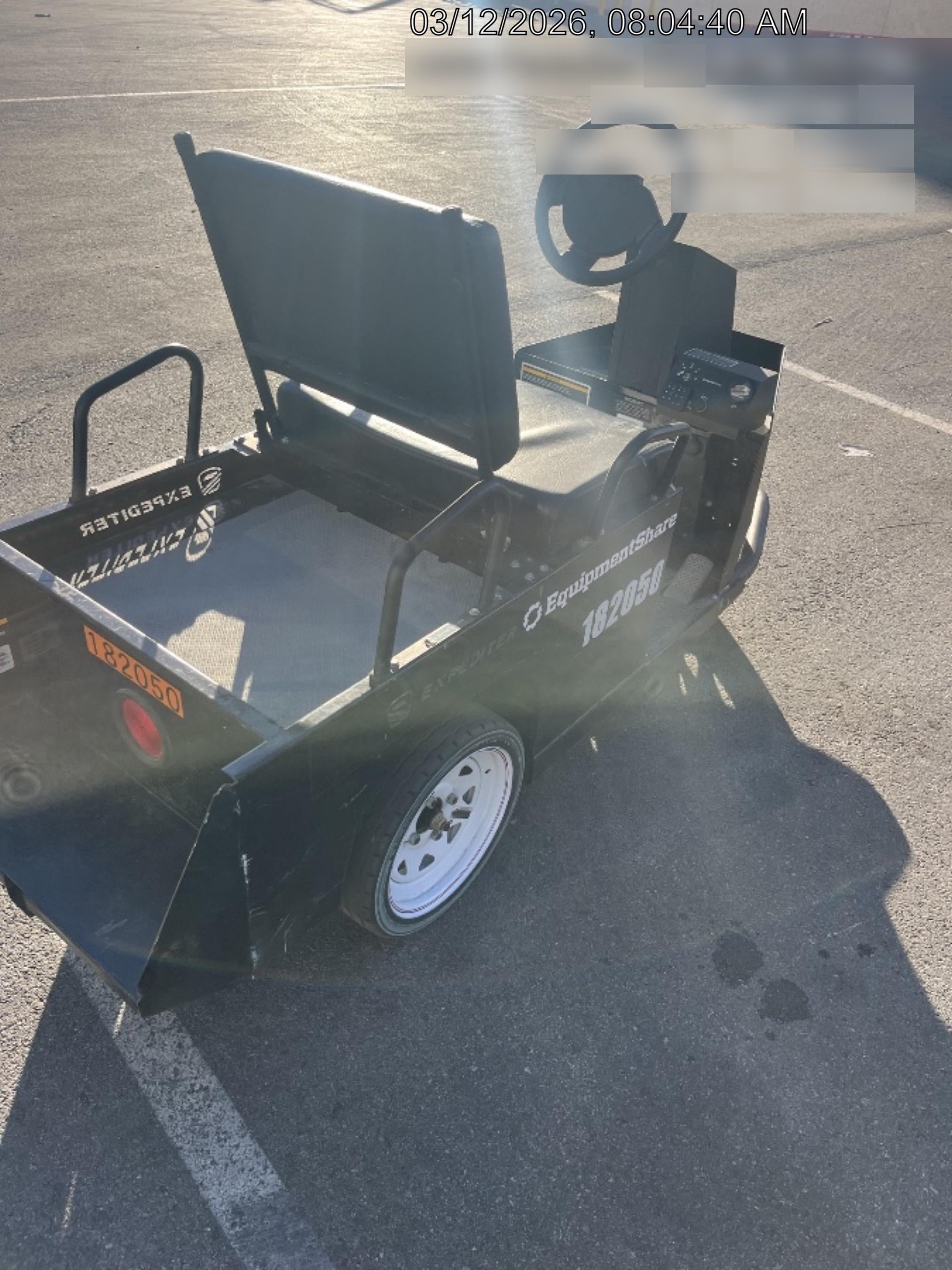 2021 Expeditor Expeditor 3 wheel Expeditor, Steering Wheel, Solid Non marketing tires, Ball Hitch, Front bumper, Painted Black