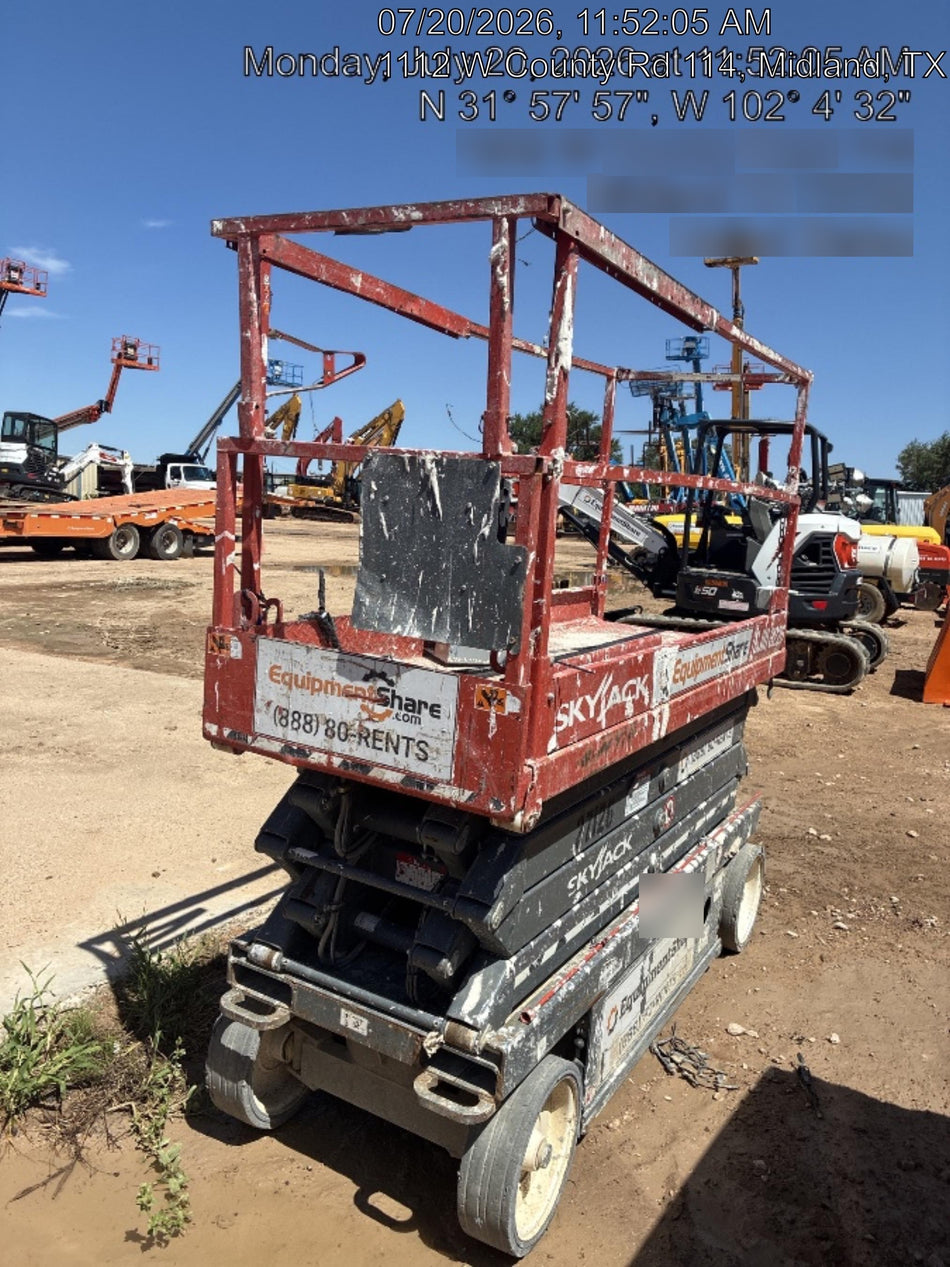2019 Skyjack SJIII-3226 Standard w/Trojan Batteries