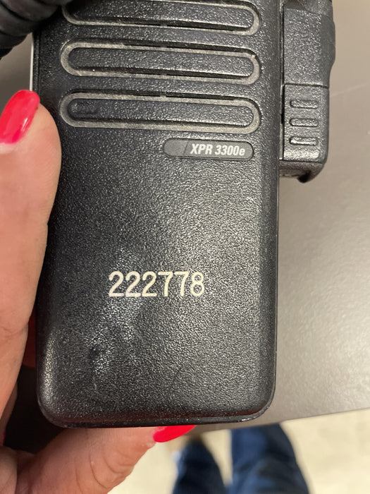 2022 MOTOROLA XPR3300E