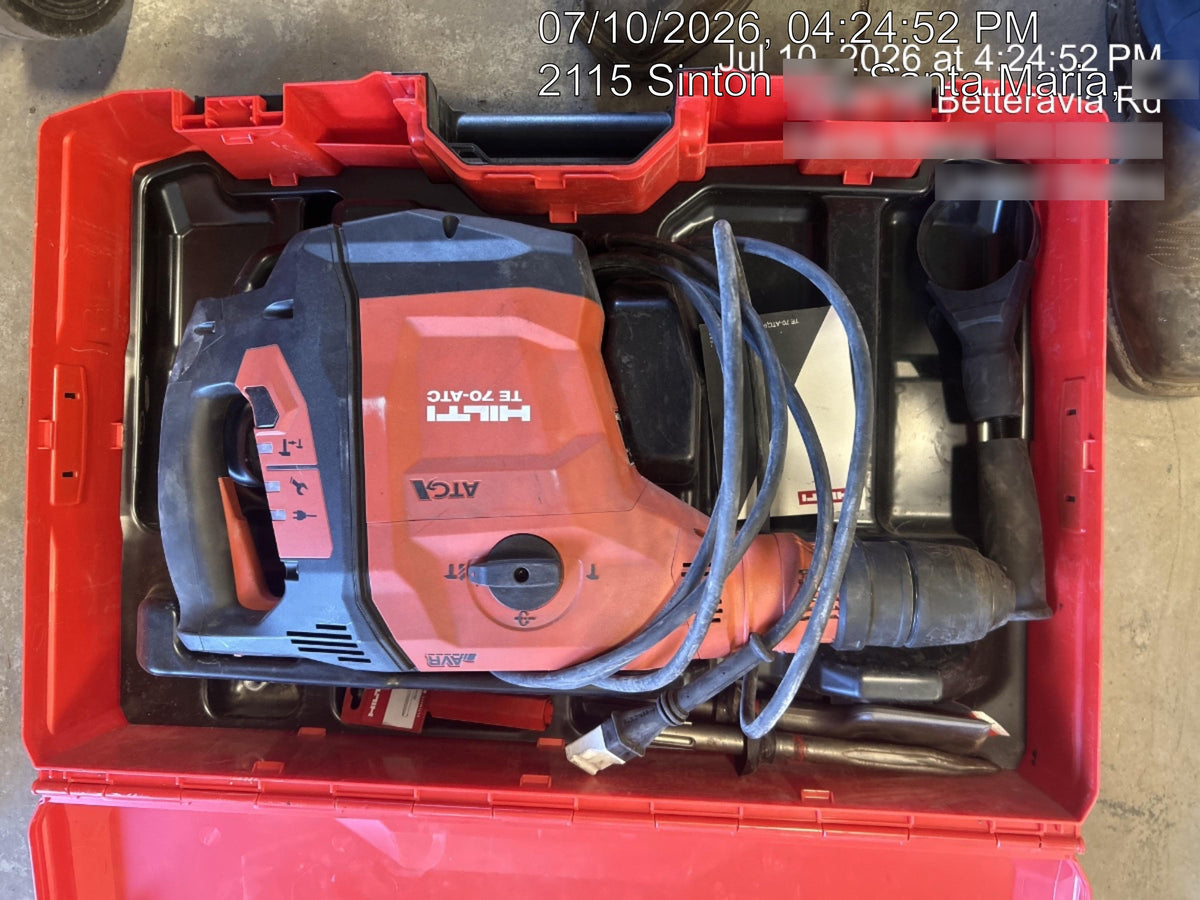 2024 HILTI TE 70-ATC/AVR