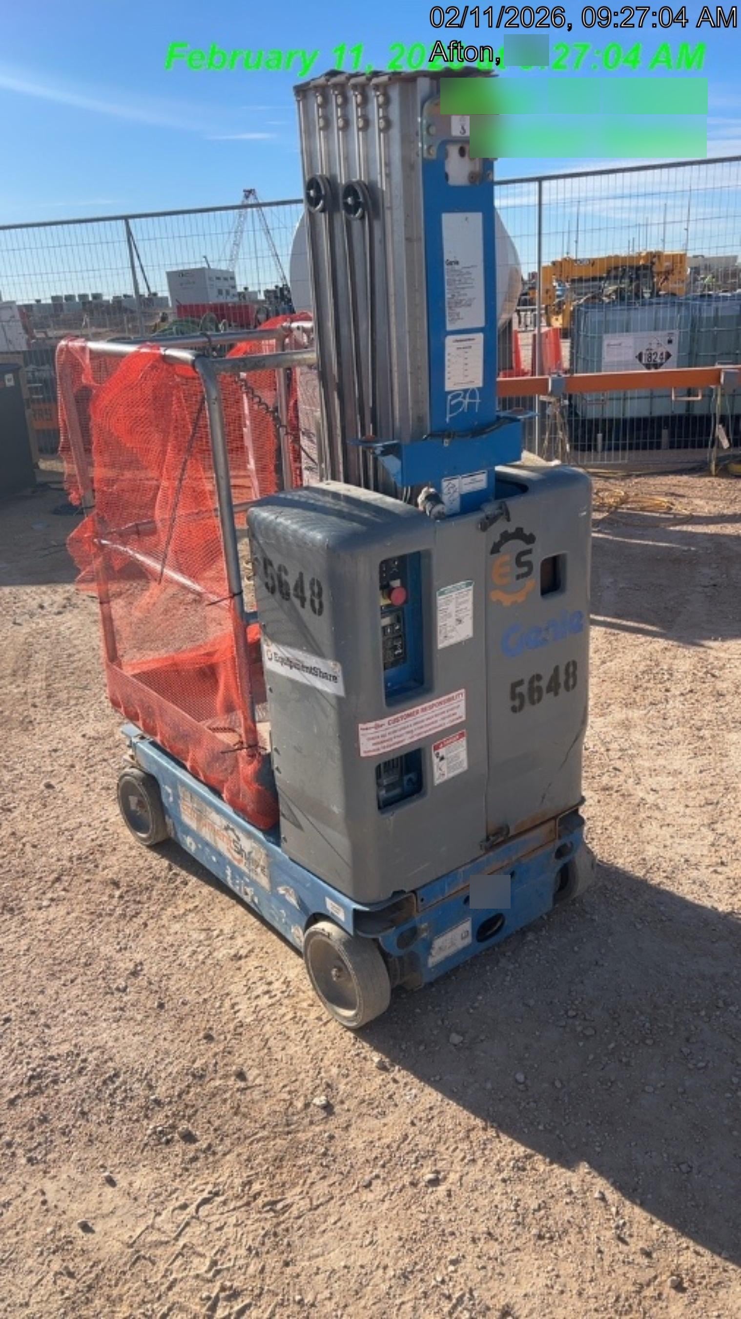 2017 GENIE GR-20