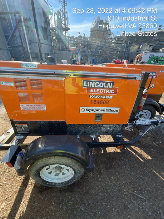 2021 Lincoln Electric Vantage 322 VANTAGE 322 READY-PAK 3