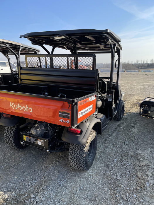 2022 Kubota RTV-X1140W-H Plastic Canopy, Windshield Acrylic Clear, LED Strobe Light, Wire Harness Kit, Back up Alarm