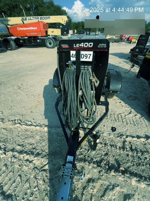 2024 Lincoln Electric LE400 Kubota V1505, Trlr, Cable Rack, Light Kit, ES Decals, T3