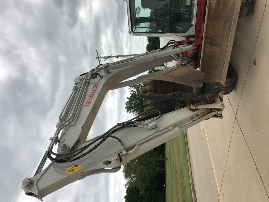 2019 Takeuchi TB290 Cab, AC, Rubber Tracks, Dozer Blade, Travel Alarm, Control Pattern Change Valve, Auxiliary Hydraulics w/18" Quick Coupler Bucket with teeth, 6.2 cu. ft. capacity/24" Quick Coupler Bucket with teeth, 8.6 cu. ft. capacity/36" Quick Coupler Bucket with teeth, 13.4 cu. ft. capacity, Quick Coupler, Hydraulic Thumb Installed