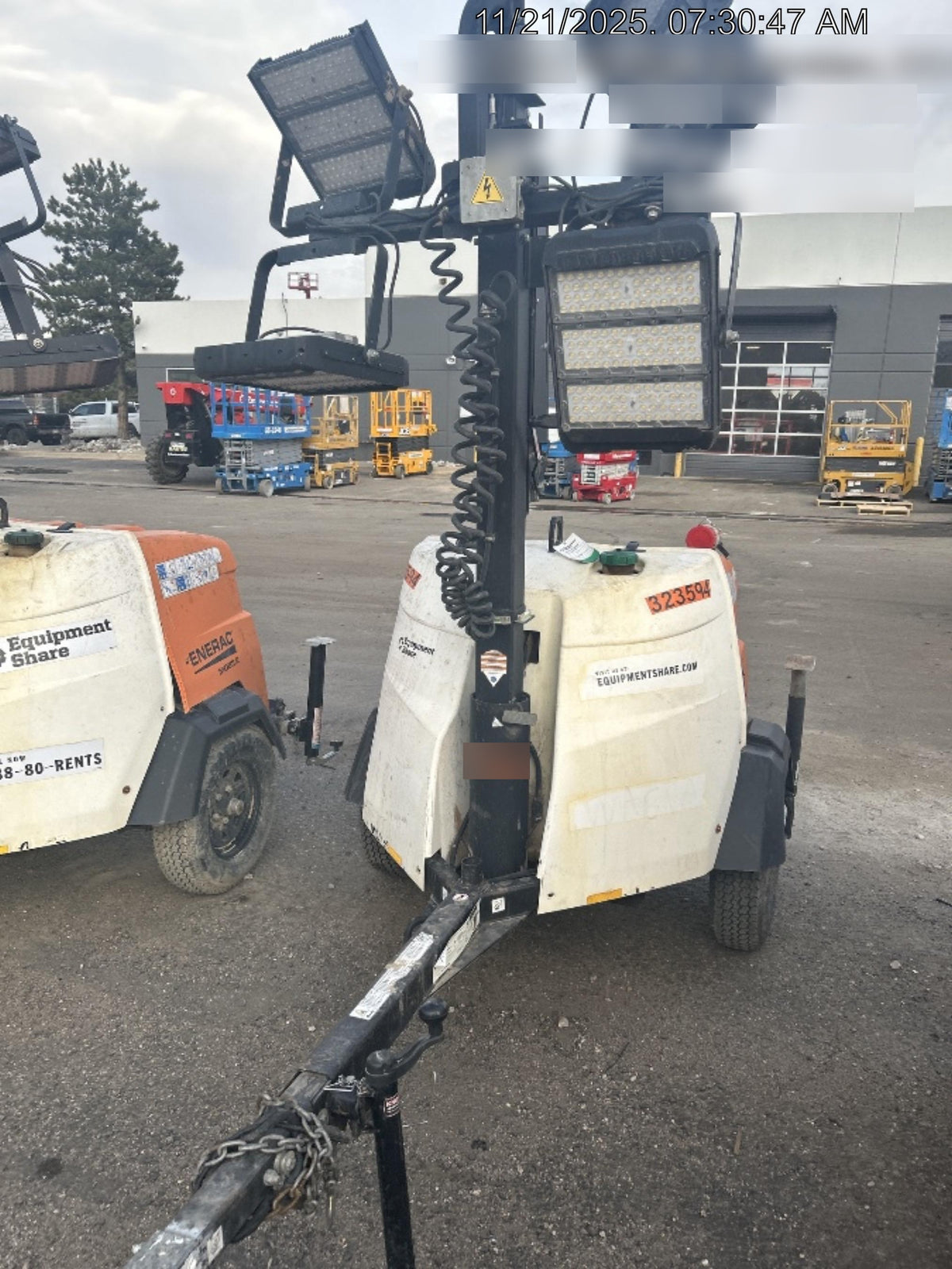 2023 Generac MLT2 Diesel, Flex Switch 120V Input, Powerzone Controller, (4) 320W LED Lights, 4kW Generator, 39.9 Gal Fuel Tank, 2" Ball, T3