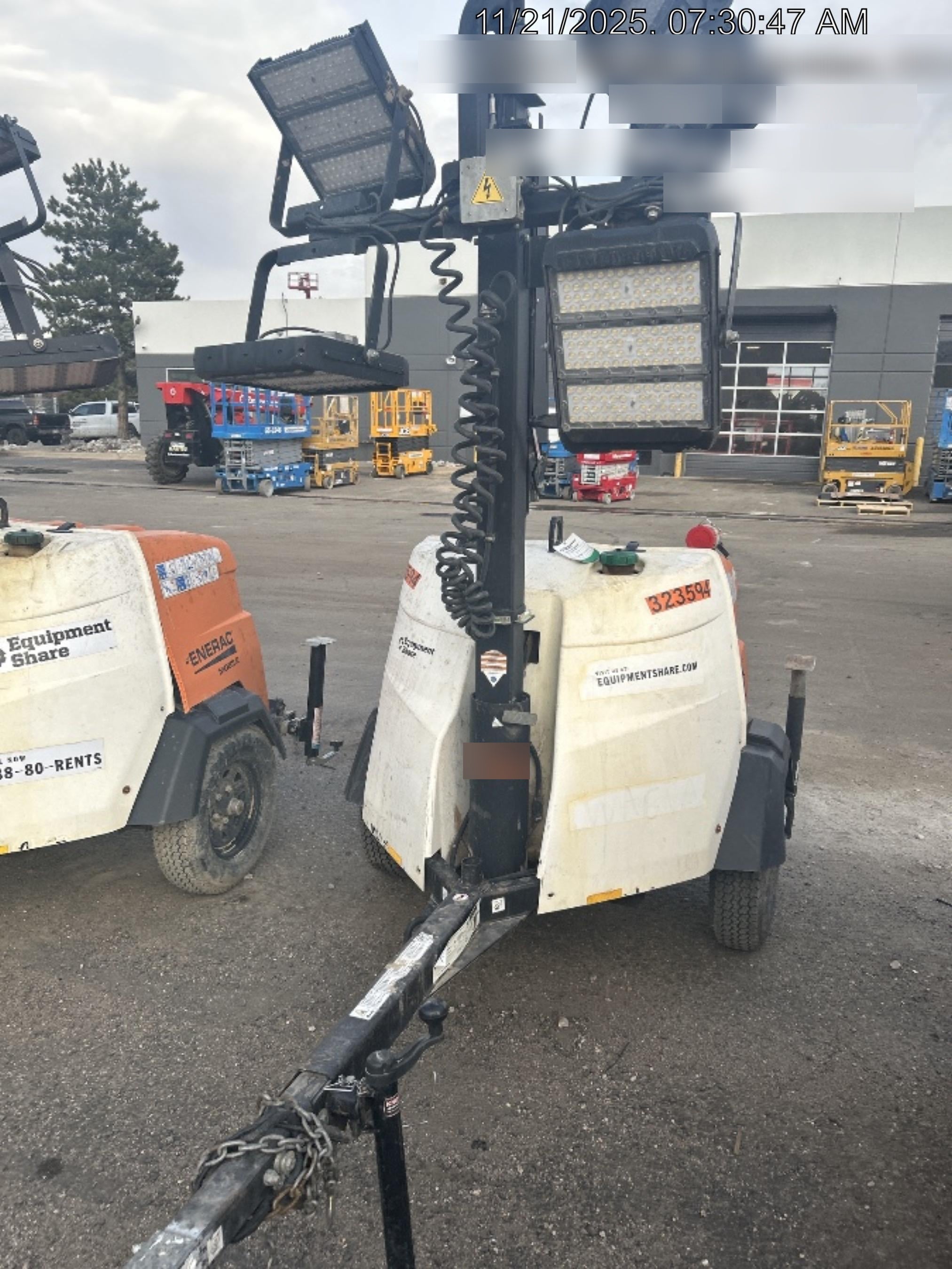2023 Generac MLT2 Diesel, Flex Switch 120V Input, Powerzone Controller, (4) 320W LED Lights, 4kW Generator, 39.9 Gal Fuel Tank, 2" Ball, T3
