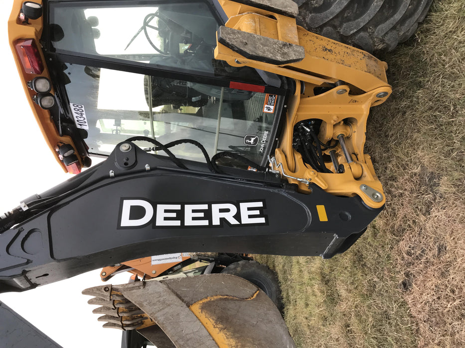 2020 John Deere 310LEP Cab/Heat/Air, 4WD, Standard Stick, Pilot Controls, 2 Way Hydraulics, TAG Manual QC