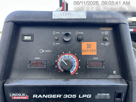 2026 LINCOLN ELECTRIC Ranger 305 LPG