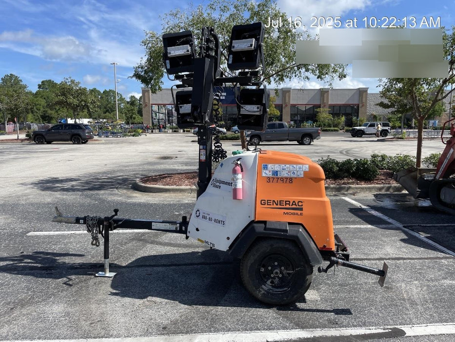 2023 Generac MLT2 Diesel, Flex Switch 120V Input, Powerzone Controller, 
(4) 320W LED Lights, 4kW Generator, 39.9 Gal Fuel Tank, 2" Ball, T3