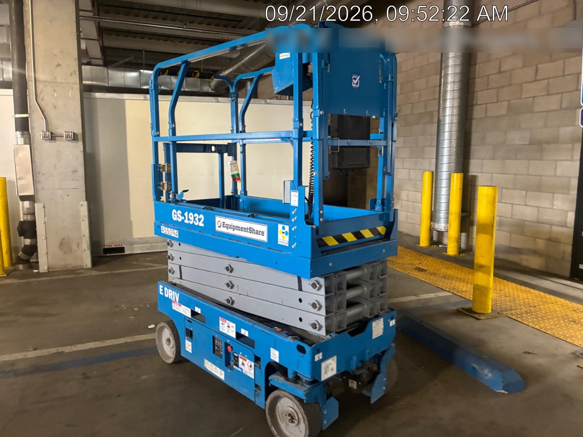 2024 Genie GS-1932 Electric Drive, Sld NM Tires, DBcns, T3 + Access Control