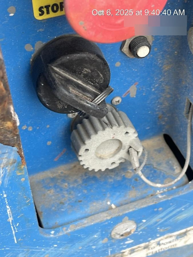2019 Genie GS-1930 Fixed Rails with Chain Entry