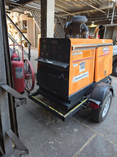 2021 Lincoln Electric Vantage 549X Ready Pak 3, ORANGE (includes trailer, cable rack, fender light kit)