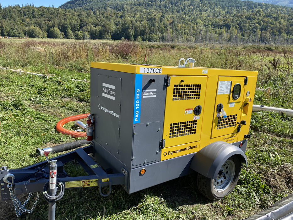 2021 ATLAS COPCO PAS 100 HF CS Enclosed