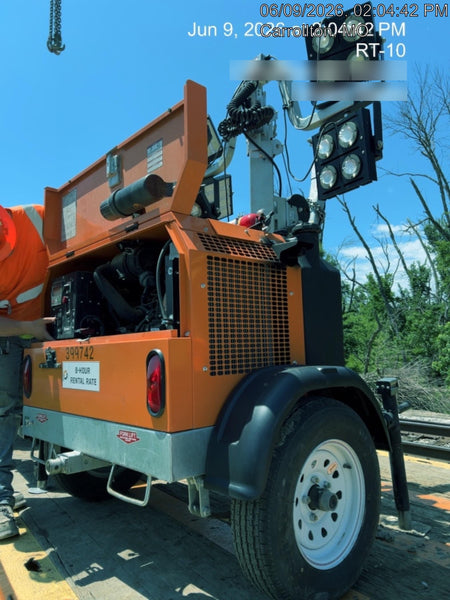 2024 Wanco WLTT-4MM4K Diesel, Deep Sea Controller, Shore Power Plug, Auto Start, (4) 350W LED Floodlights, 4kW Generator, 60 Gal Fuel Tank, 2" Ball, T3