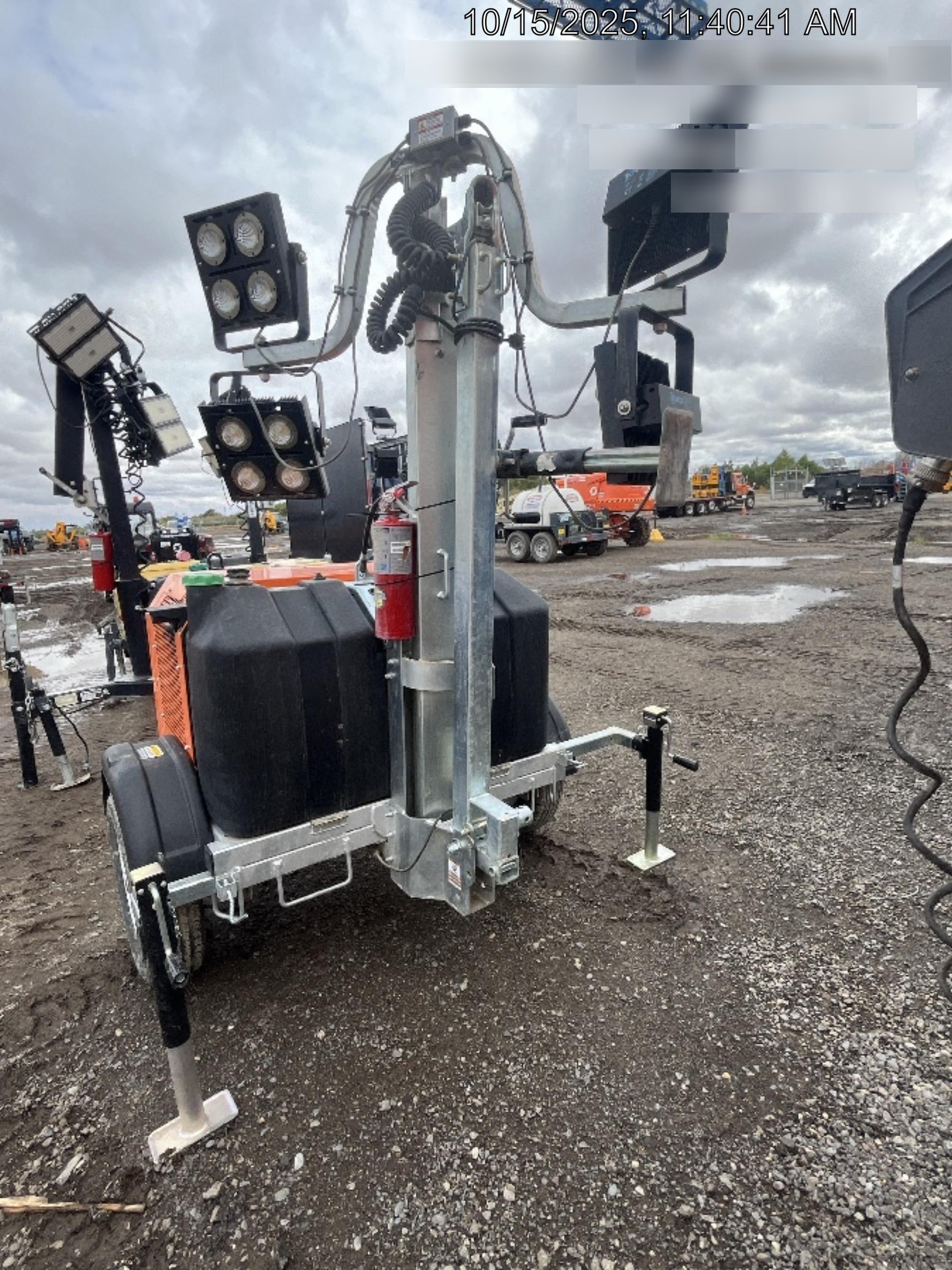 2024 Wanco WLTT-4MM4K Diesel, Deep Sea Controller, Shore Power Plug, Auto Start, (4) 350W LED Floodlights, 4kW Generator, 60 Gal Fuel Tank, 2" Ball, T3