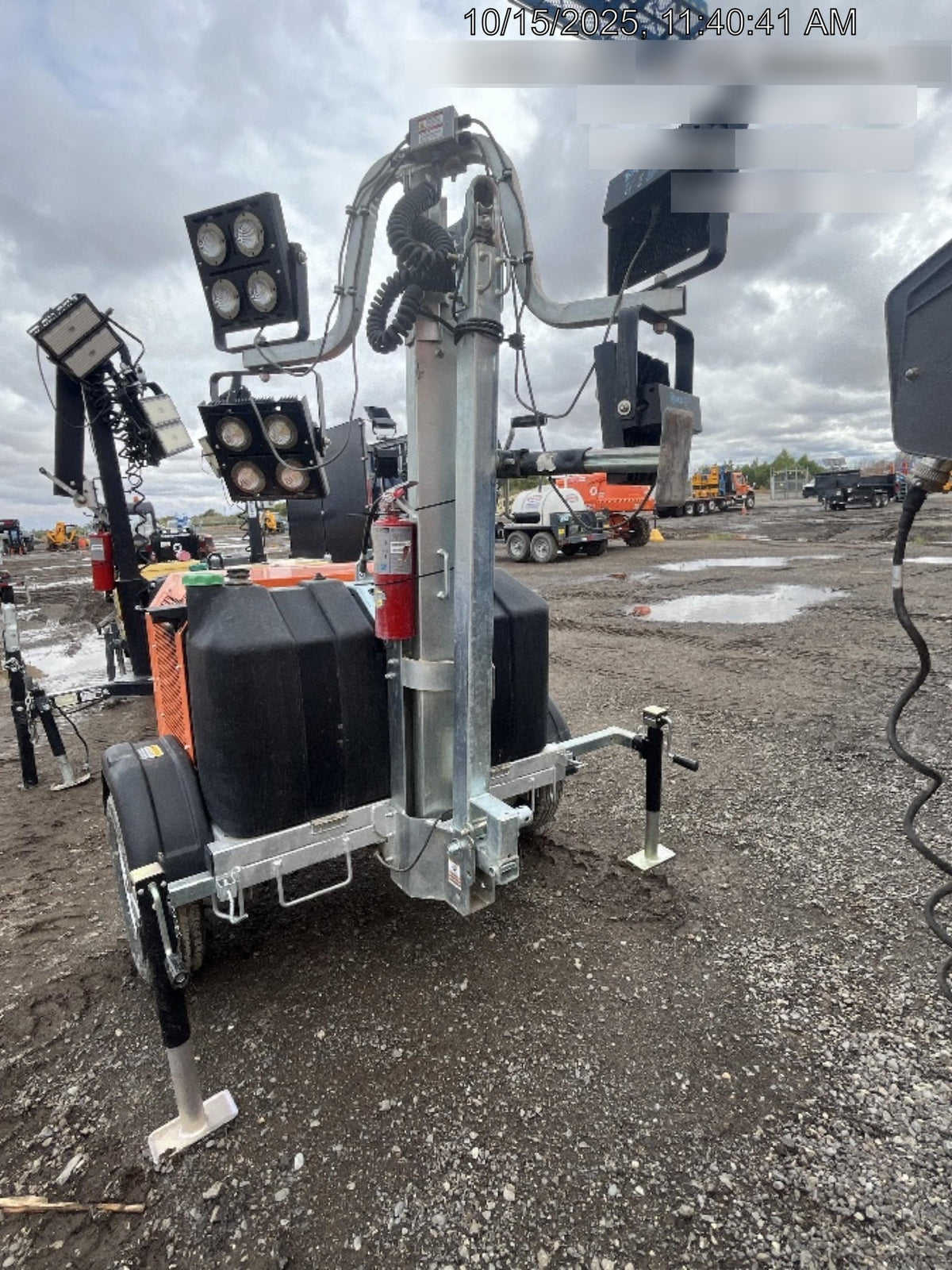 2024 Wanco WLTT-4MM4K Diesel, Deep Sea Controller, Shore Power Plug, Auto Start, (4) 350W LED Floodlights, 4kW Generator, 60 Gal Fuel Tank, 2" Ball, T3