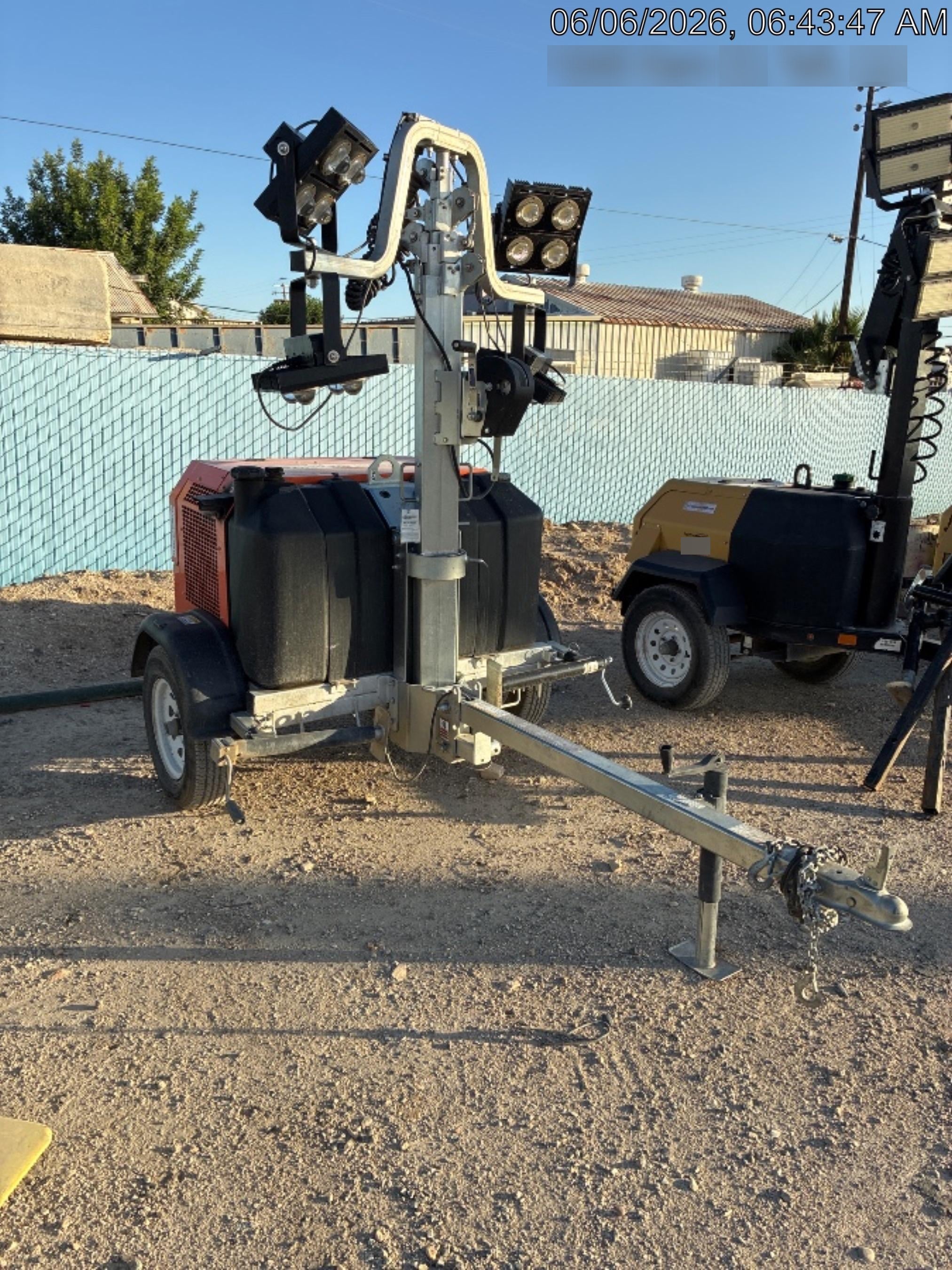 2024 Wanco WLTT-4MM4K Diesel, Deep Sea Controller, Shore Power Plug, Auto Start, (4) 350W LED Floodlights, 4kW Generator, 60 Gal Fuel Tank, 2" Ball, T3