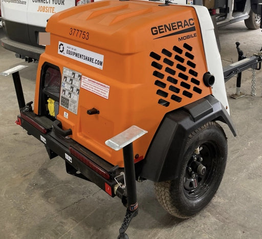2023 Generac MLT2 Diesel, Flex Switch 120V Input, Powerzone Controller, 
(4) 320W LED Lights, 4kW Generator, 39.9 Gal Fuel Tank, 2" Ball, T3