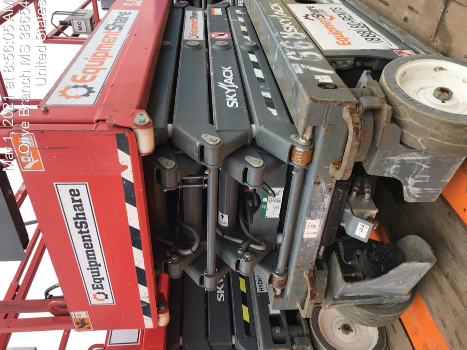 2019 Skyjack SJIII-3219 Standard Options, Trojan Batteries