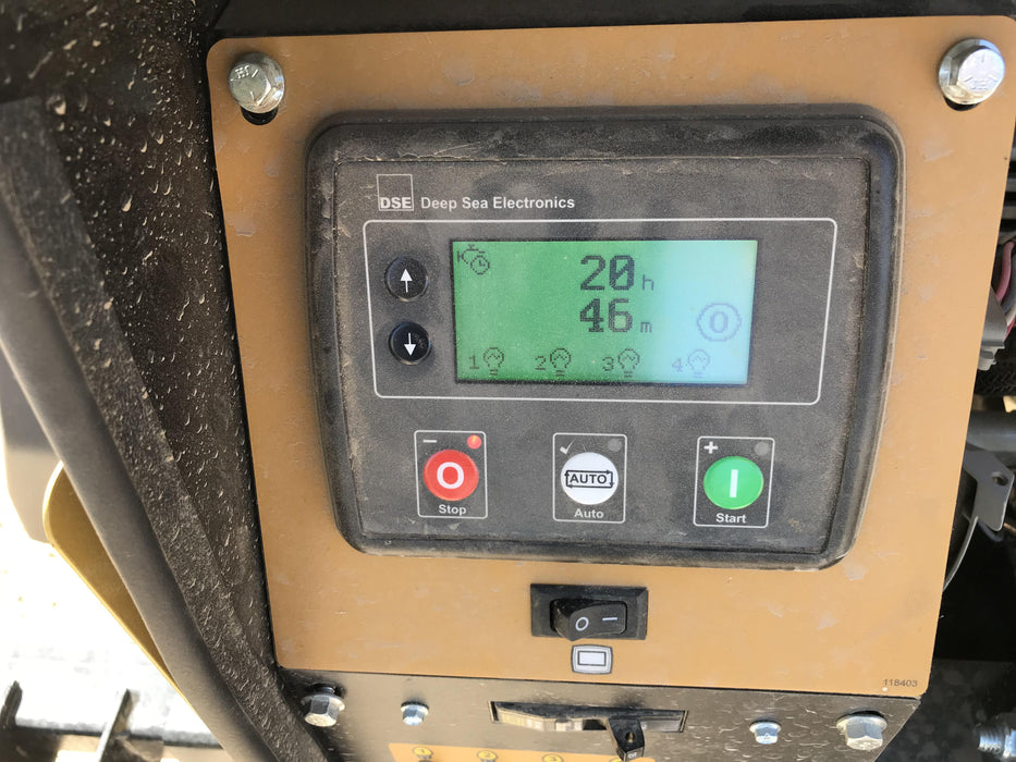 2021 Allmand NLV3GR (4) LED Light Fixture 350W, 23' Vertical Mast, 3kW Prime, Towable, Deep Sea L401, Leveling Jacks, Yanmar T4F 5.8hp