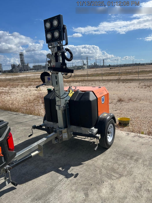 2024 Wanco WLTT-4MM4K Diesel, Deep Sea Controller, Shore Power Plug, Auto Start, (4) 350W LED Floodlights, 4kW Generator, 60 Gal Fuel Tank, 2" Ball, T3