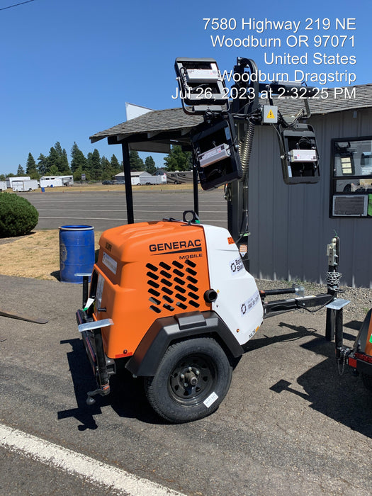 2023 Generac MLT2 Diesel, Flex Switch 120V Input, Powerzone Controller, (4) 320W LED Lights, 4kW Generator, 39.9 Gal Fuel Tank, 2" Ball, T3