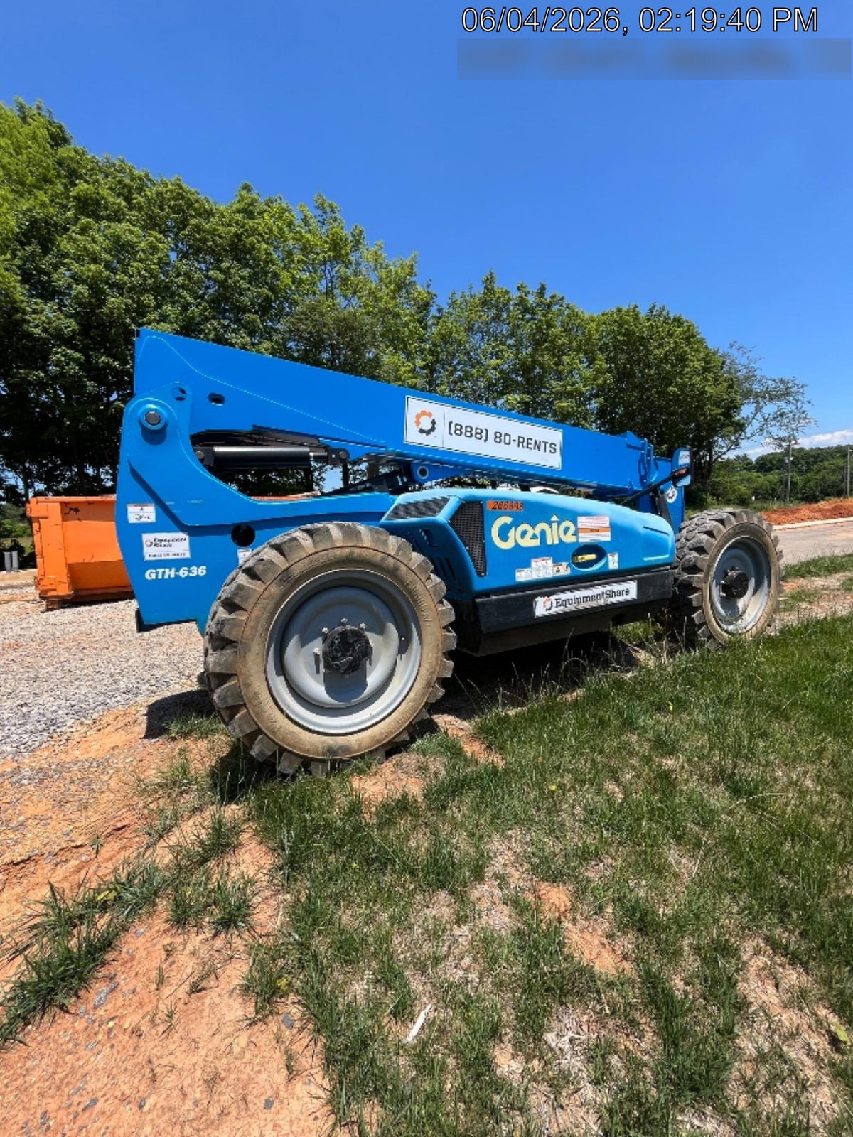2022 GENIE GTH-636