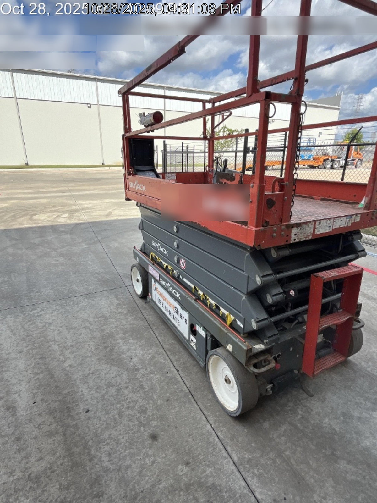 2017 Skyjack SJIII-4632 Skyjack SJ4632, Trojan Battery Set, Extended Warranty 5yr/5k hr