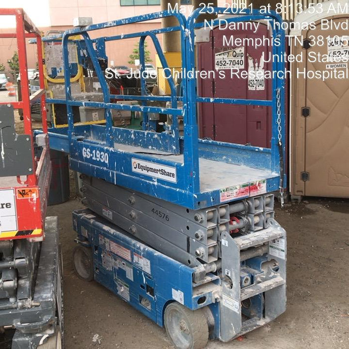 2019 Genie GS-1930 Fixed rails with chain Entry