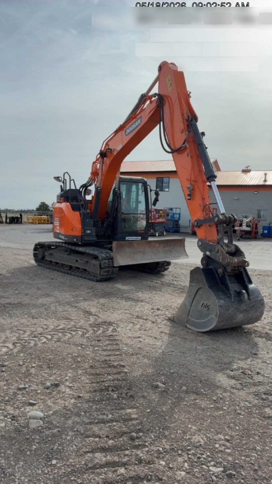 2019 DOOSAN DX140LCR-5