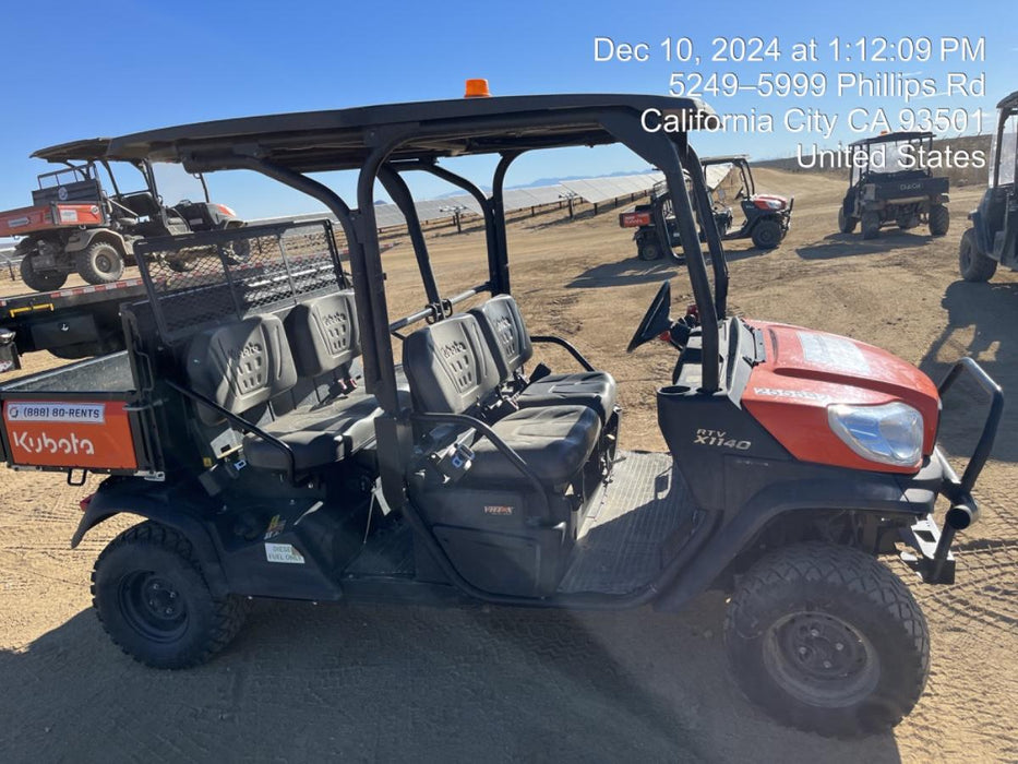 2022 KUBOTA RTV-X1140W-H (Canopy)