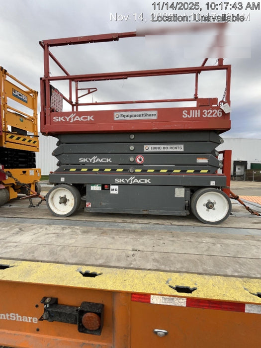 2017 Skyjack SJIII-3226 Standard Rental Specs